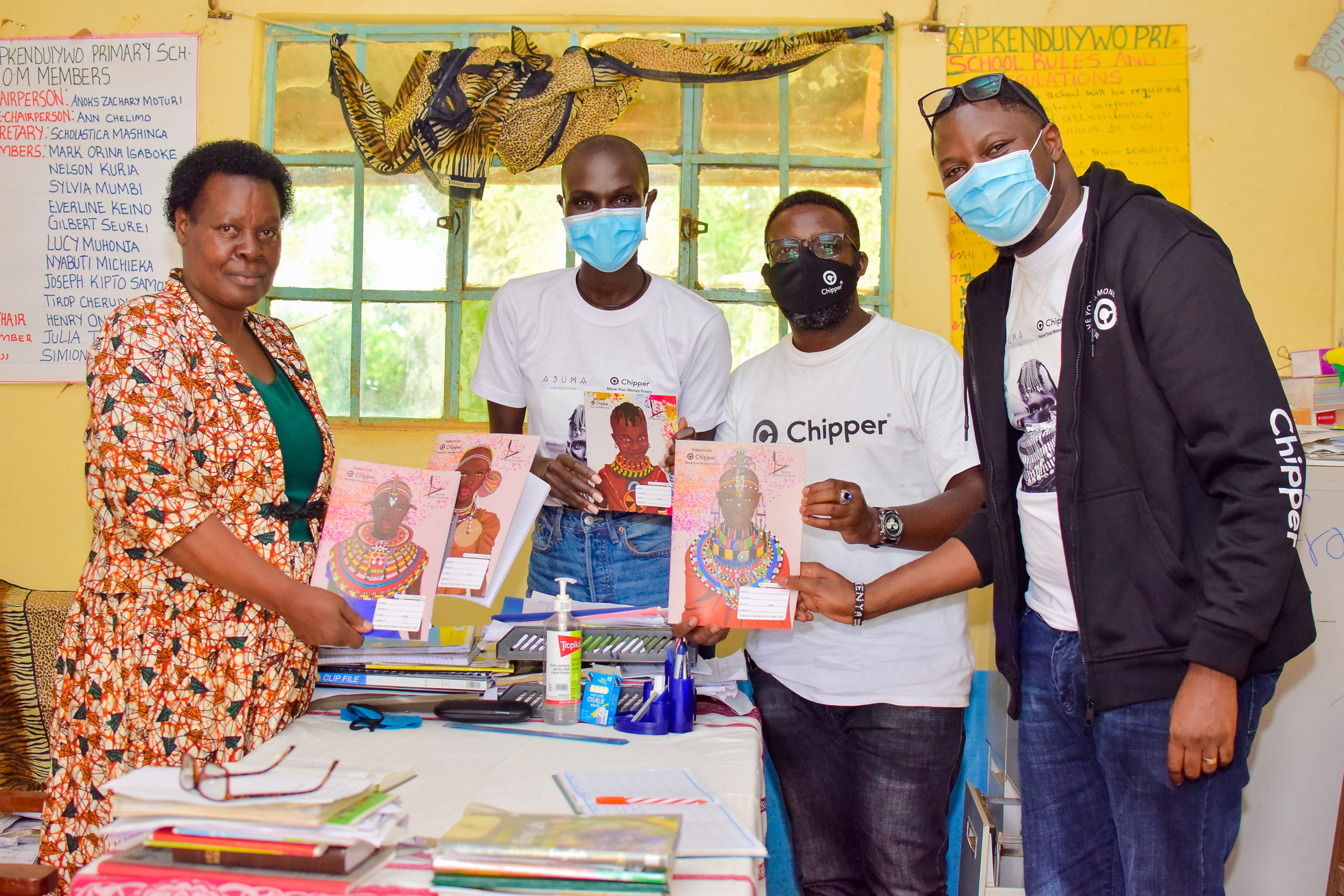 Chipper Partners with Ajuma Foundation to Provide Learning Materials to Rural Schools in Kenya