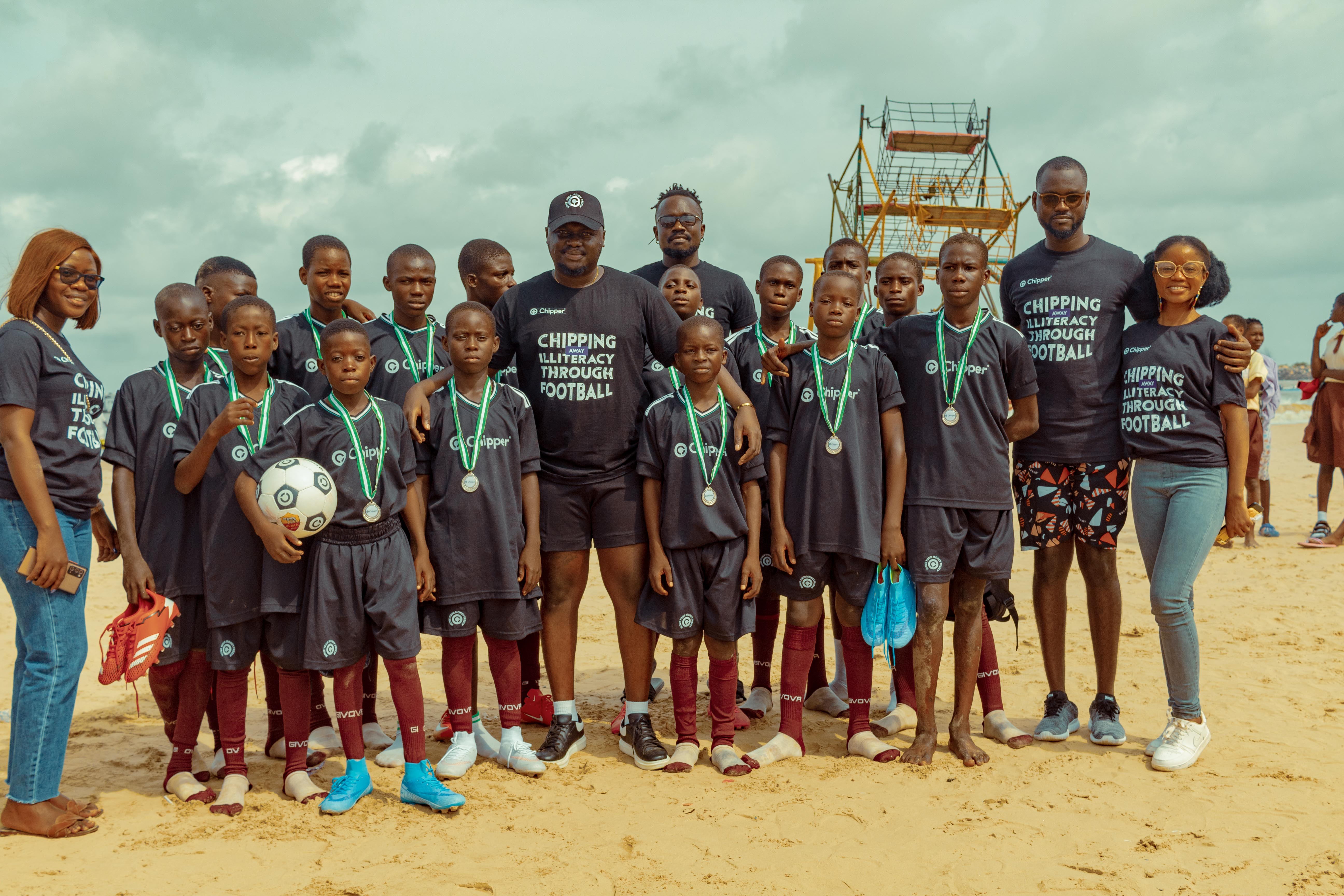 Chipping Away Illiteracy through Football