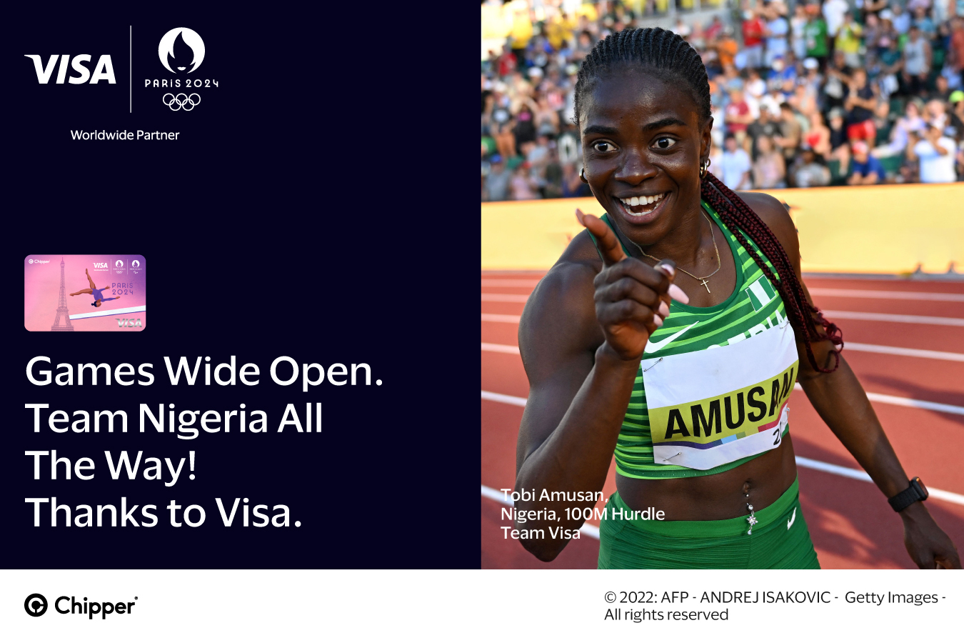 Experience the Olympic Games Paris 2024 – Thanks to Visa!