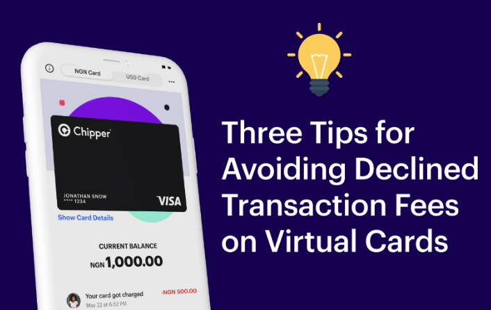 Three Tips for Avoiding Declined Transaction Fees on Virtual Cards